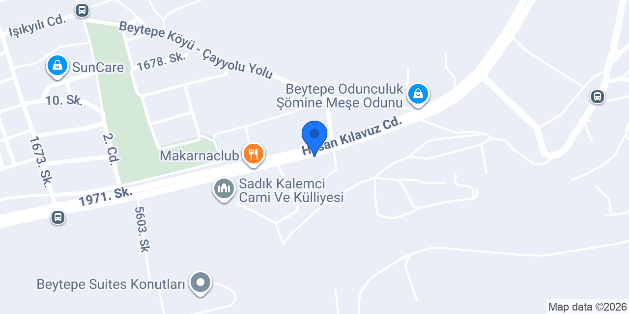Beytepe Çiçek konumu