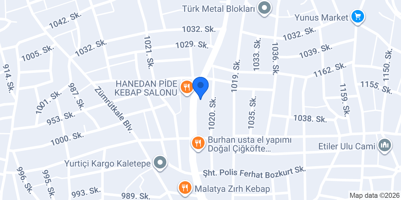 Durmaz Hafriyat konumu