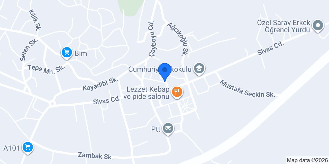 Günyamaç kahve blardı konumu