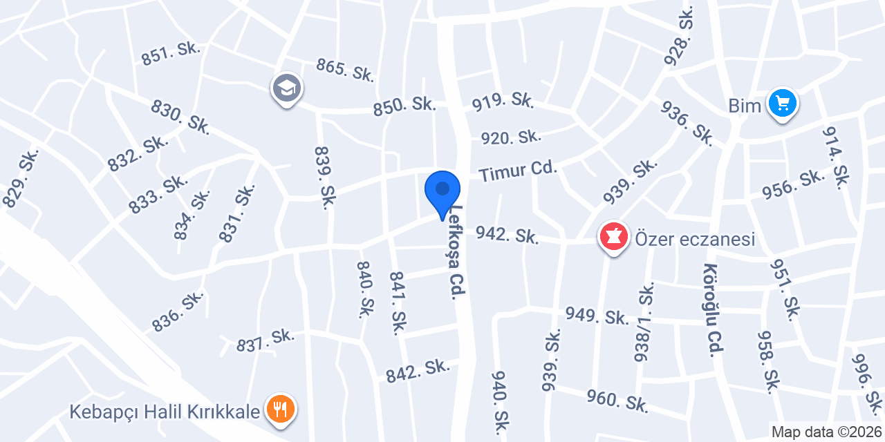 Kırıkkale Ticaret Borsası konumu