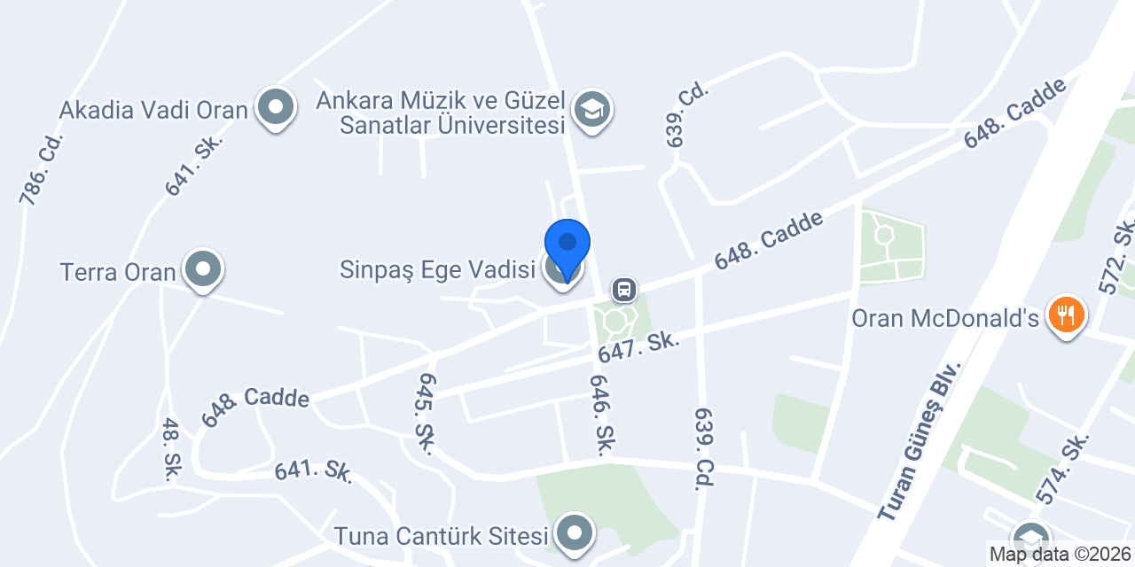 Coffee 1919 Oran Ege Vadisi konumu