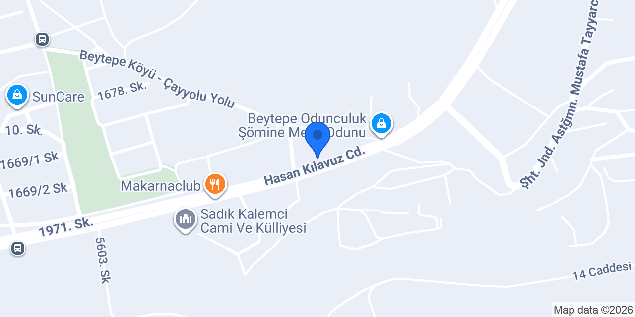 Sözeri Fırın konumu