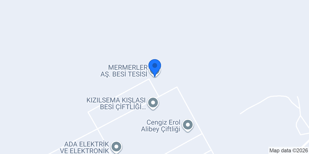 MERMERLER AŞ. BESİ TESİSİ konumu