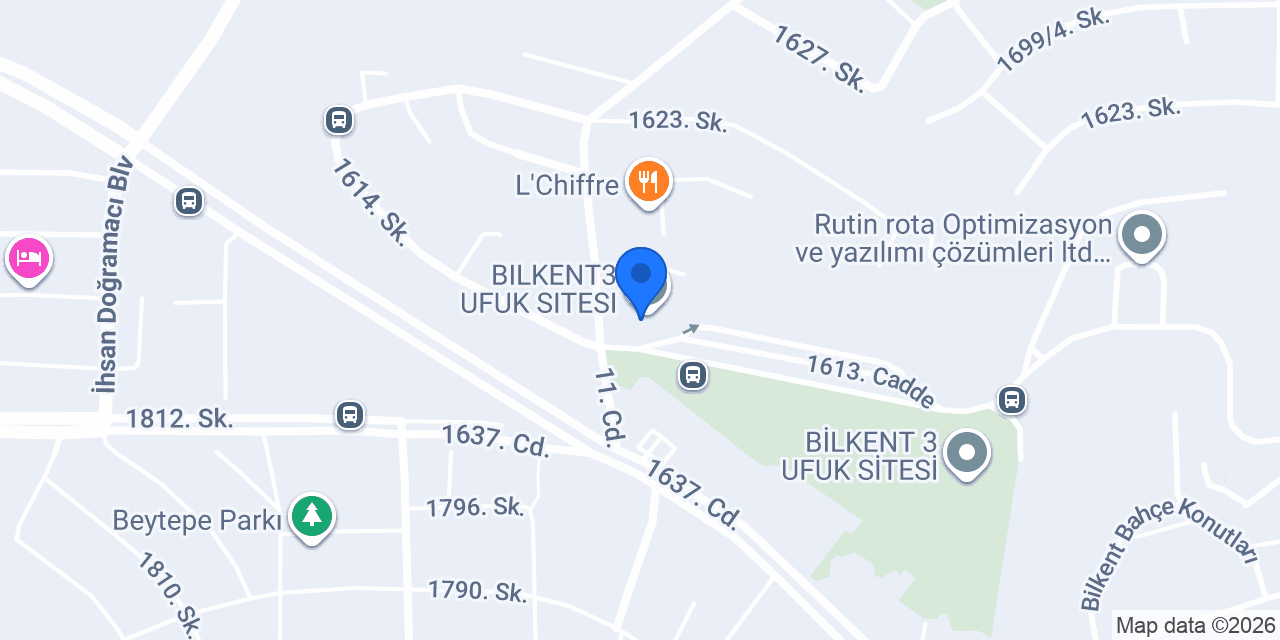 Bilkent Kuru Temizleme Ve Terzi konumu