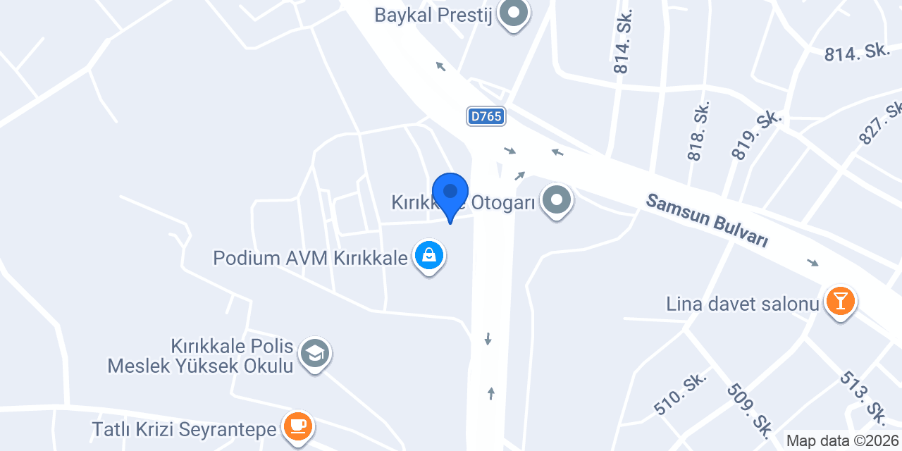 Addax Kırıkkale konumu