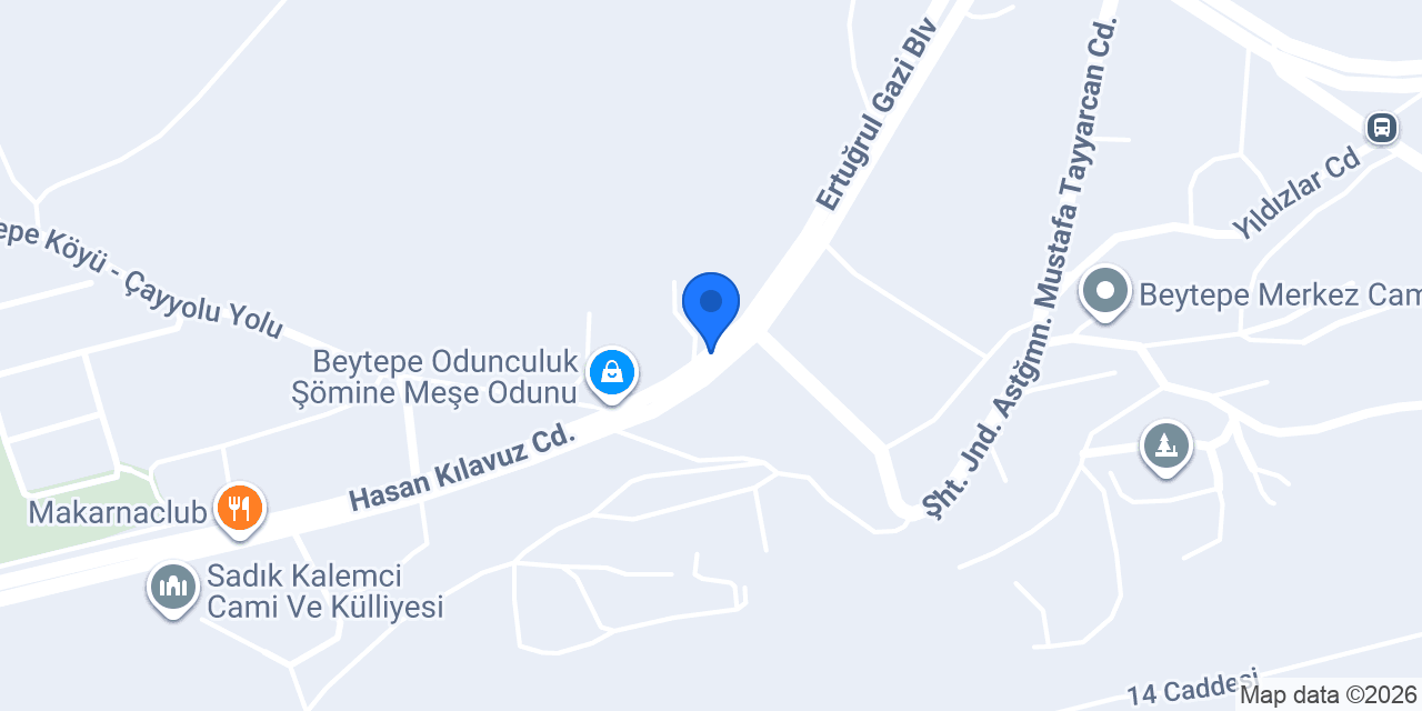 Ankara Beytepe Tesisat konumu