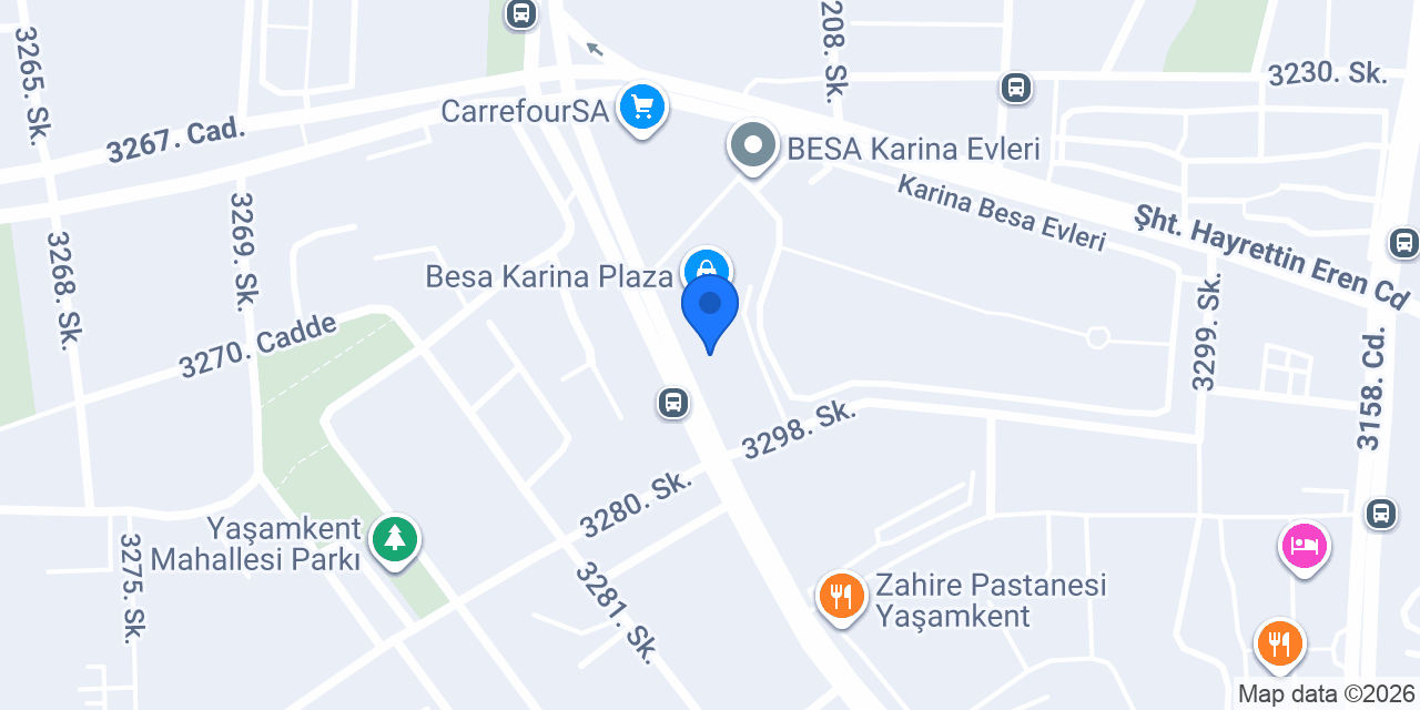 WEST ERKEK KUAFÖRÜ - Yaşamkent Berber konumu