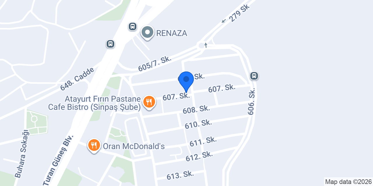 Üstyapı konumu