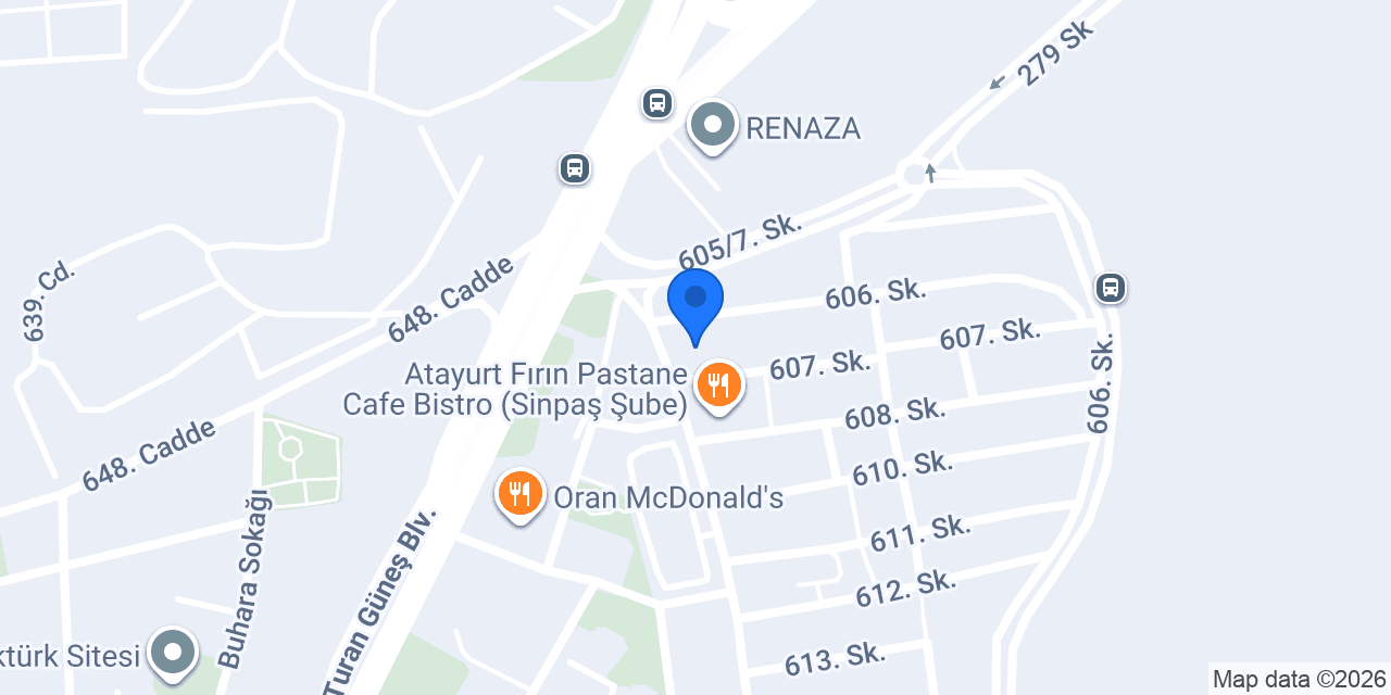 Özel medoran tıp merkezi konumu