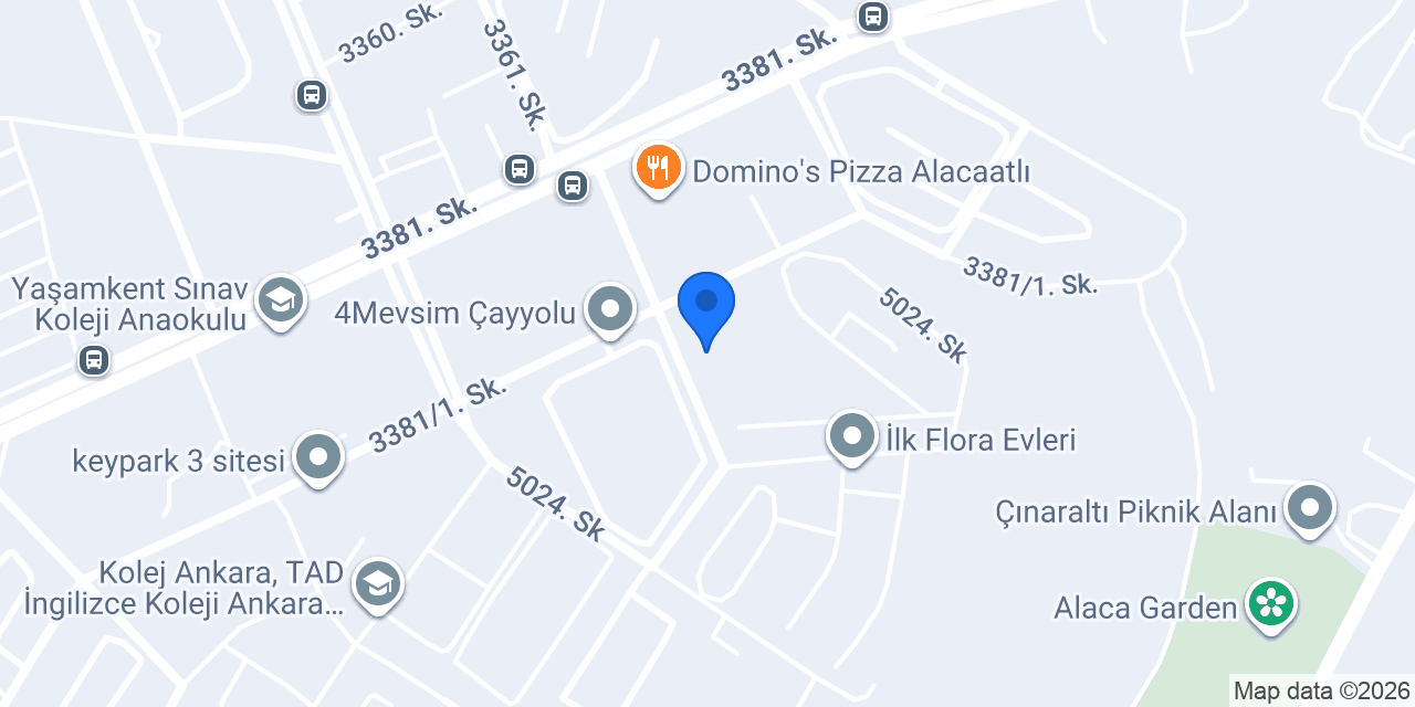 PonteLang Tercüme ve Dil Hizmetleri konumu