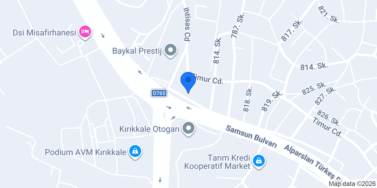 Yonca Diyaliz Merkez konumu