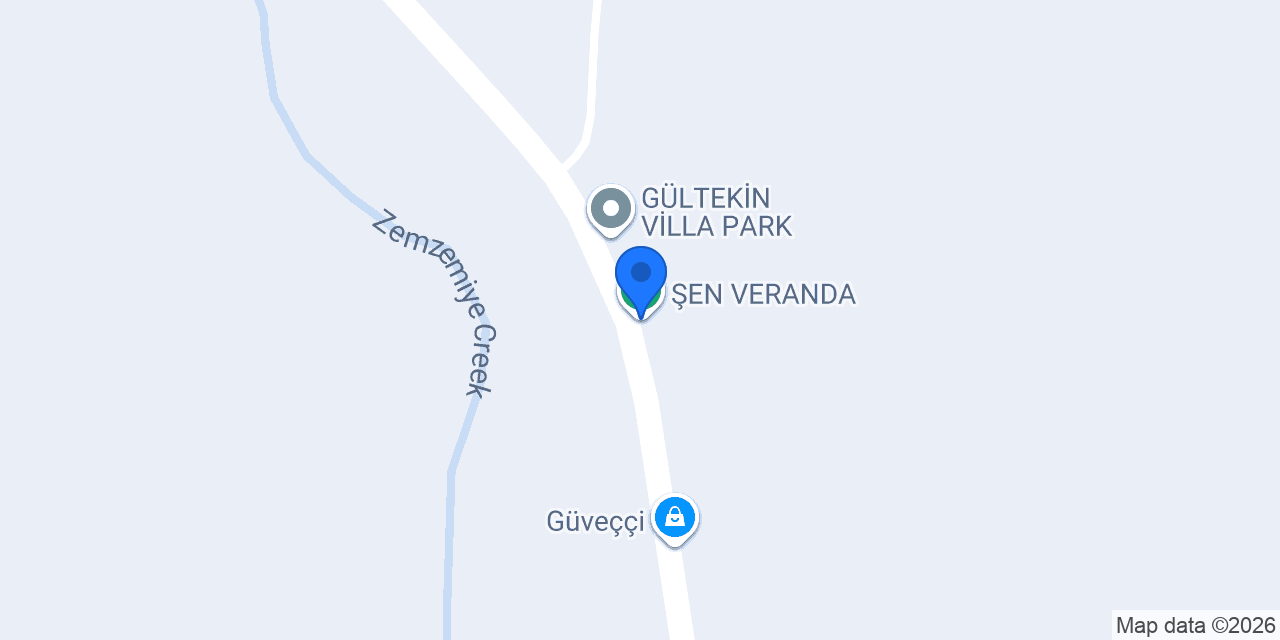 ŞEN VERANDA konumu