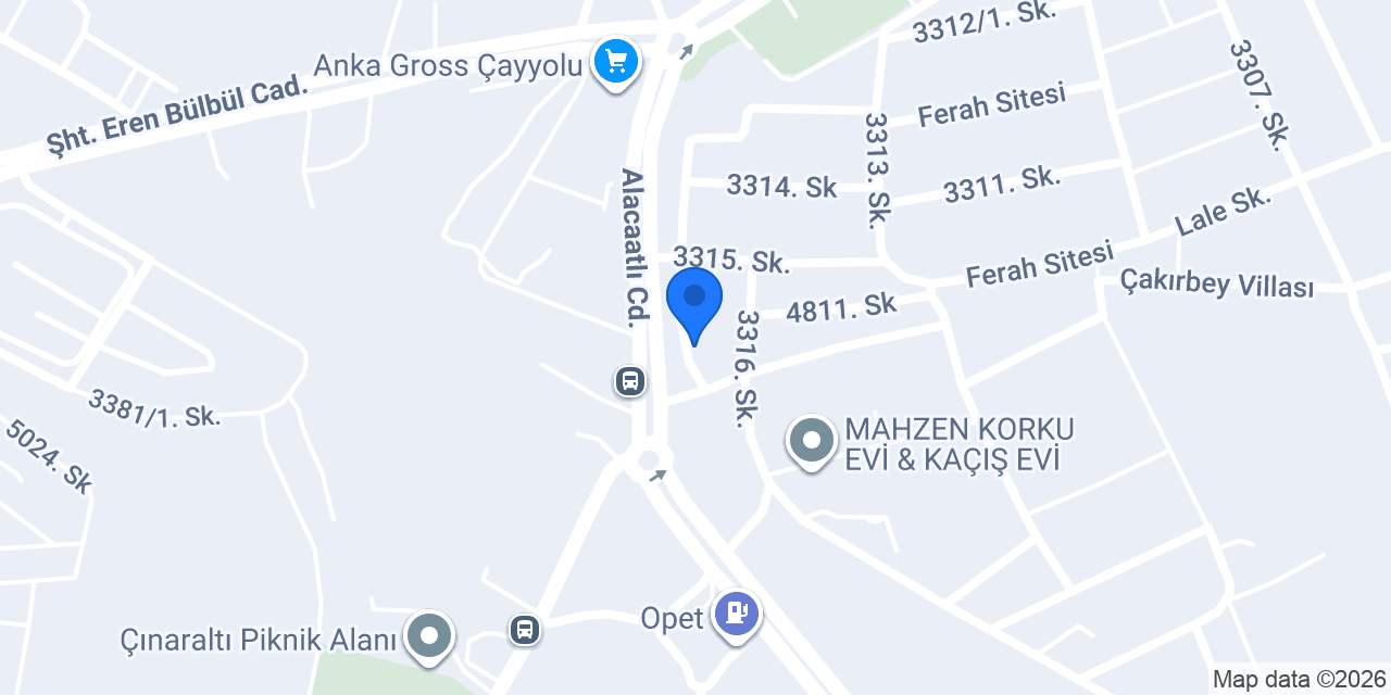 Yekta Ankara konumu