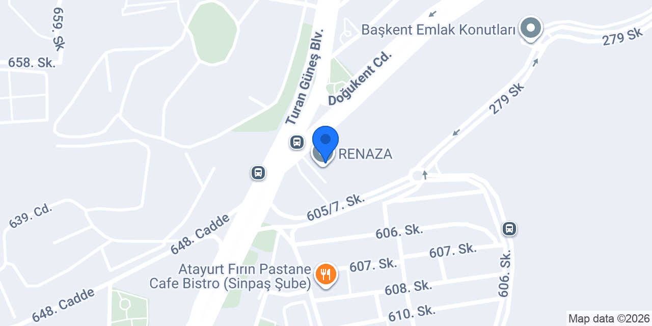 AVAKS LABORATUVAR ÜRÜNLERİ İTH.İHR.LTD.ŞTİ konumu
