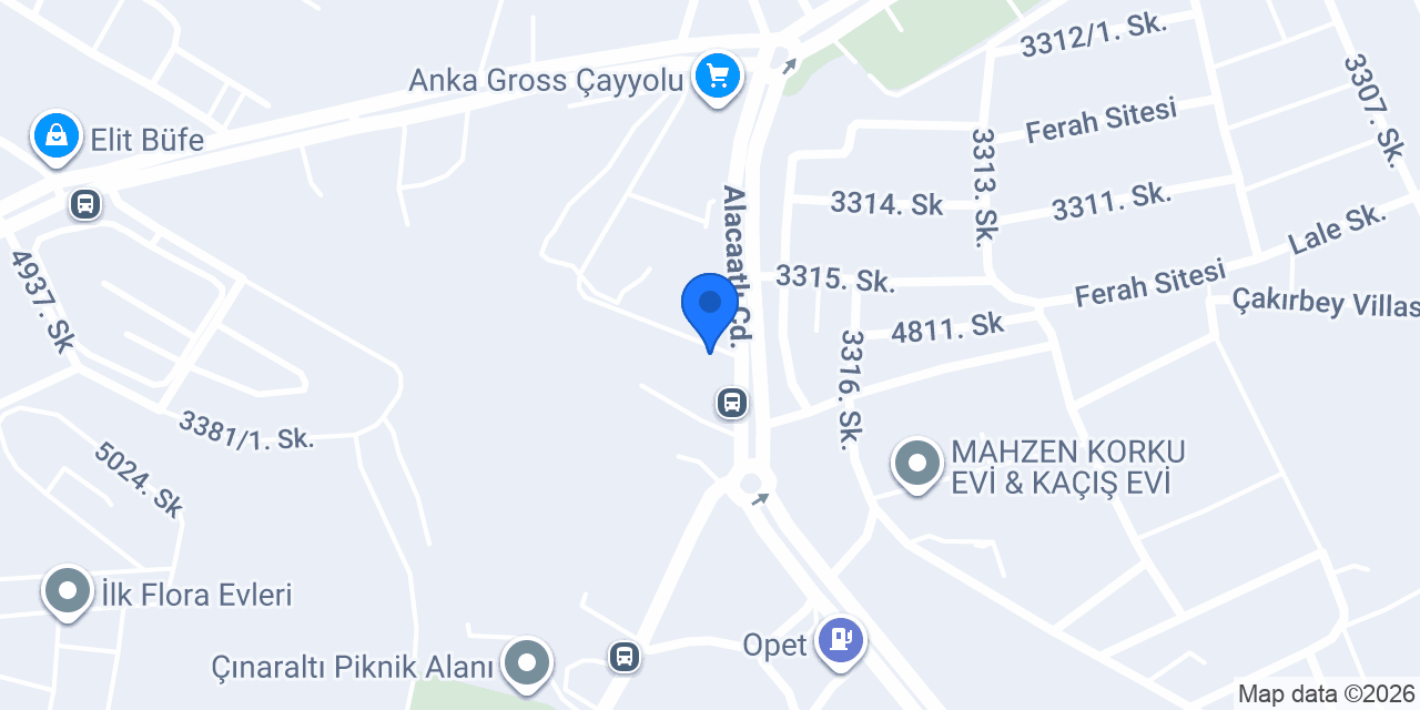 Hazar Unlu Mamulleri konumu