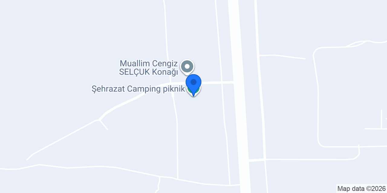 Şehrazat Camping piknik konumu