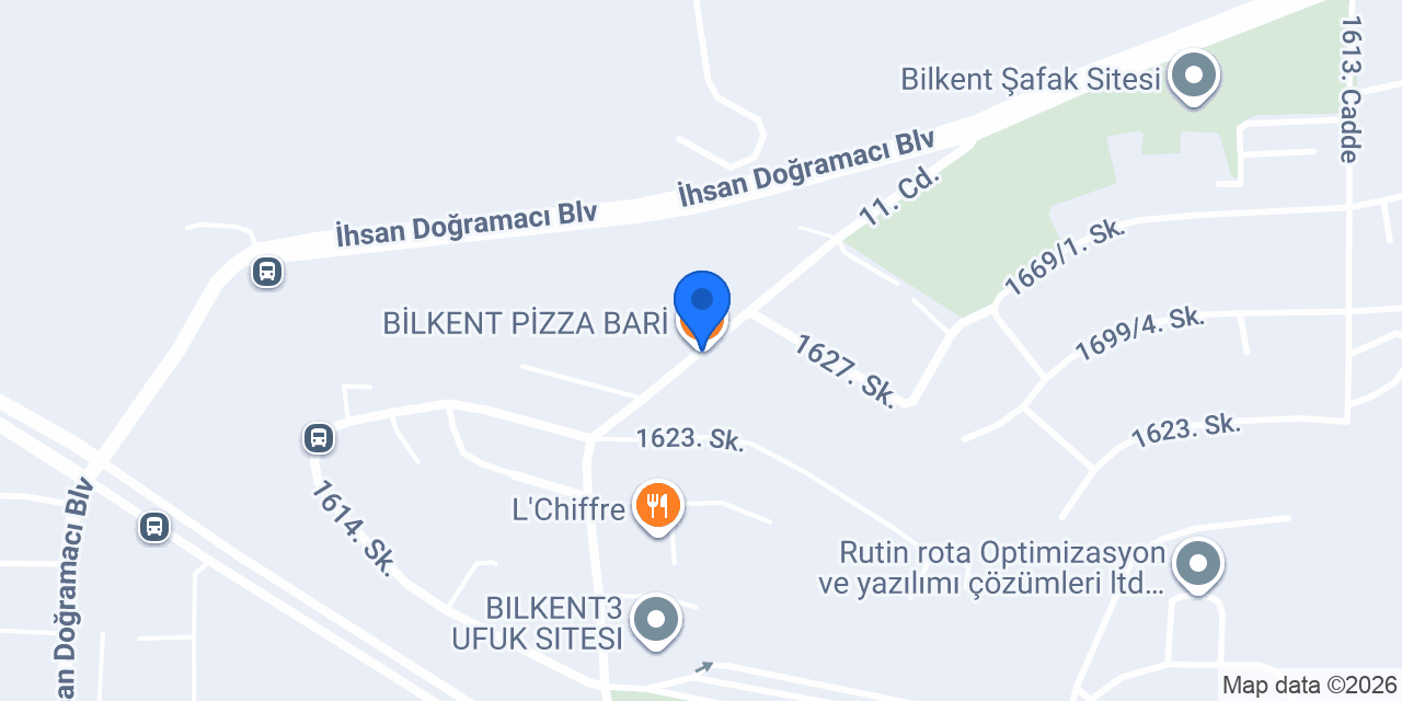 BİLKENT PİZZA BARİ konumu