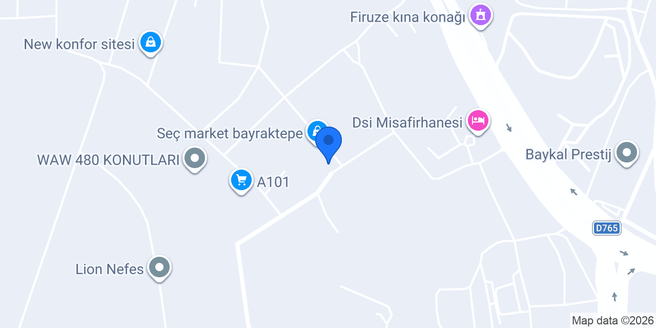 BAYRAKTEPE TAKSİ DURAĞI konumu