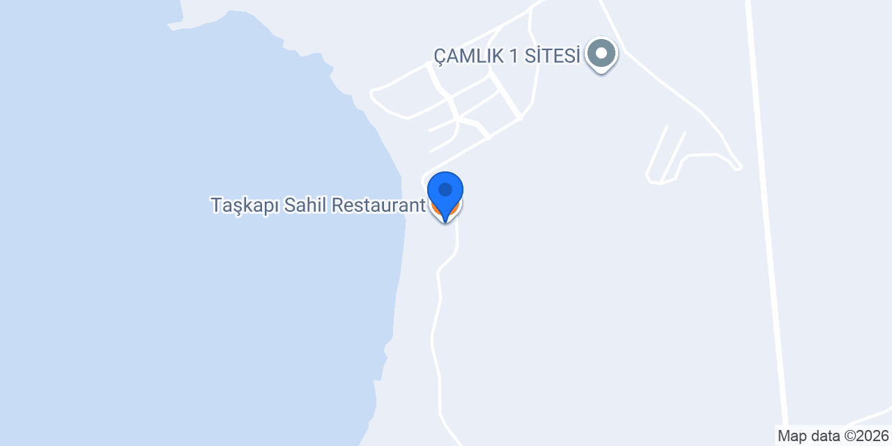 Taşkapı Sahil Restaurant konumu