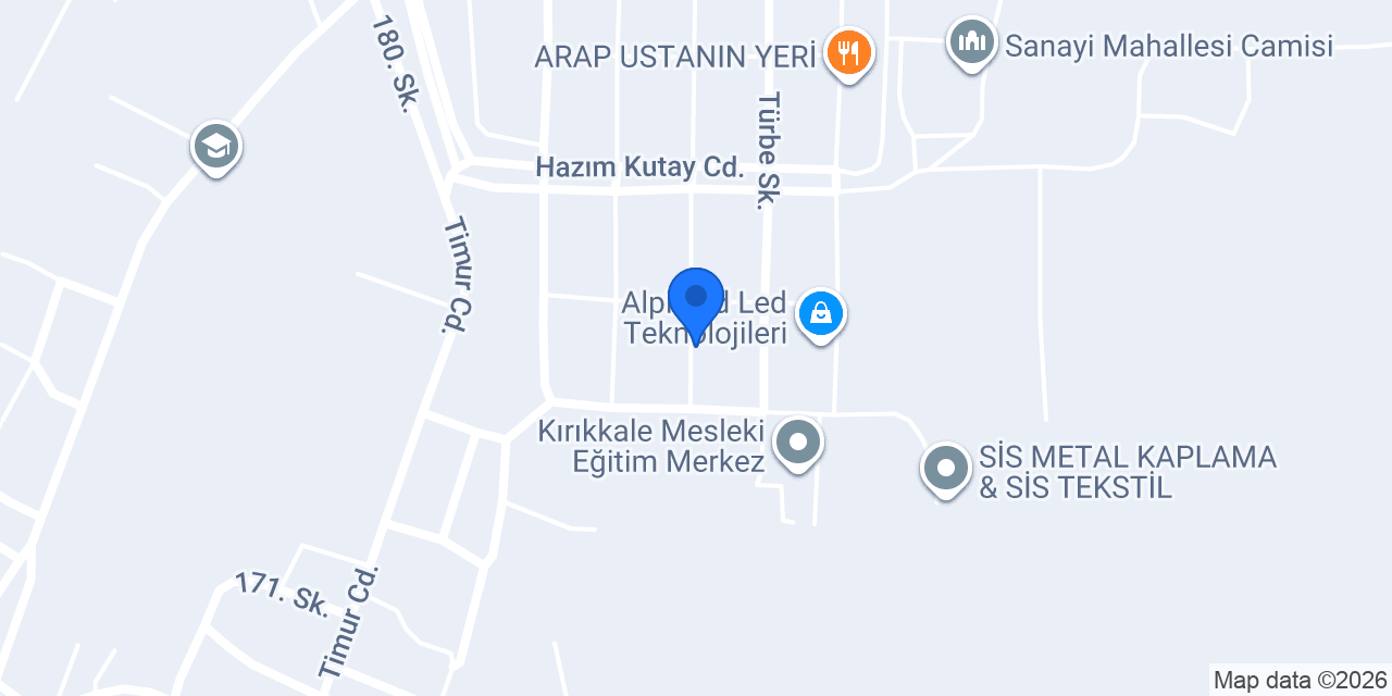KARARTI GIDA konumu