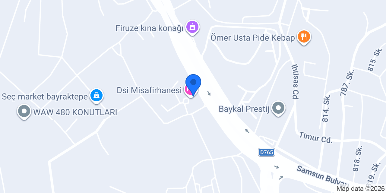 Kırıkkale Orman ve Su İşleri Müdürlüğü konumu