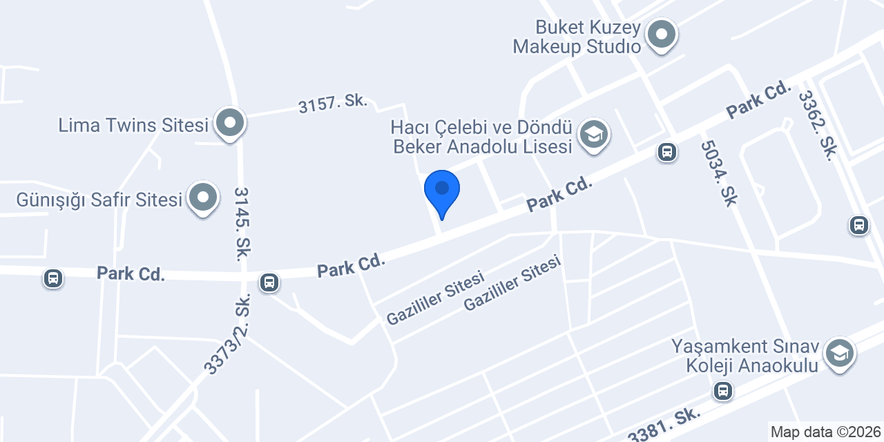 Cadde Park Çiçekçilik konumu