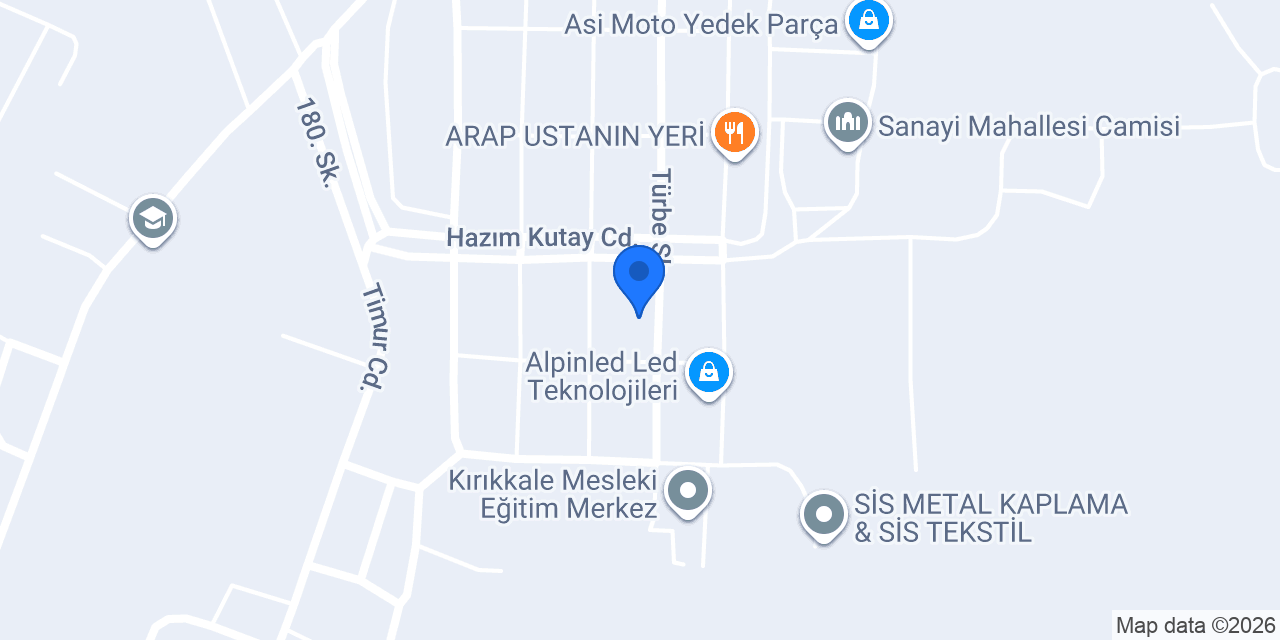 Ekin Duş (Duşakabin Sistemleri) konumu
