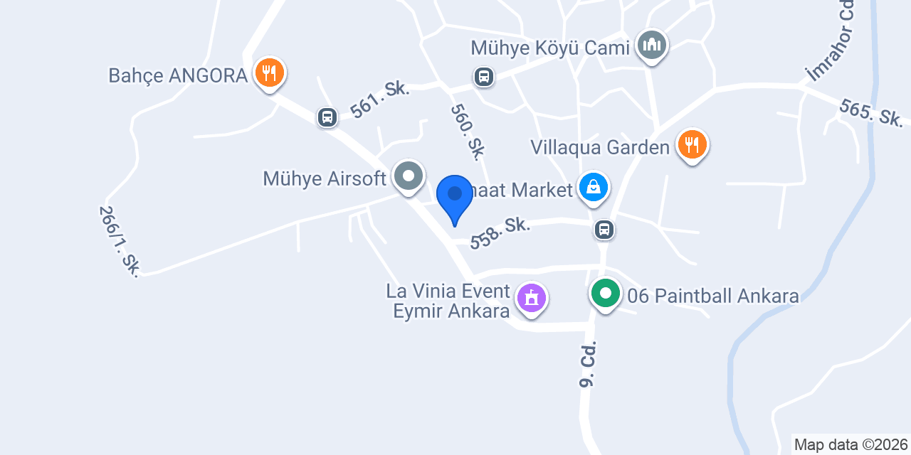 Çankaya Tanker Su konumu