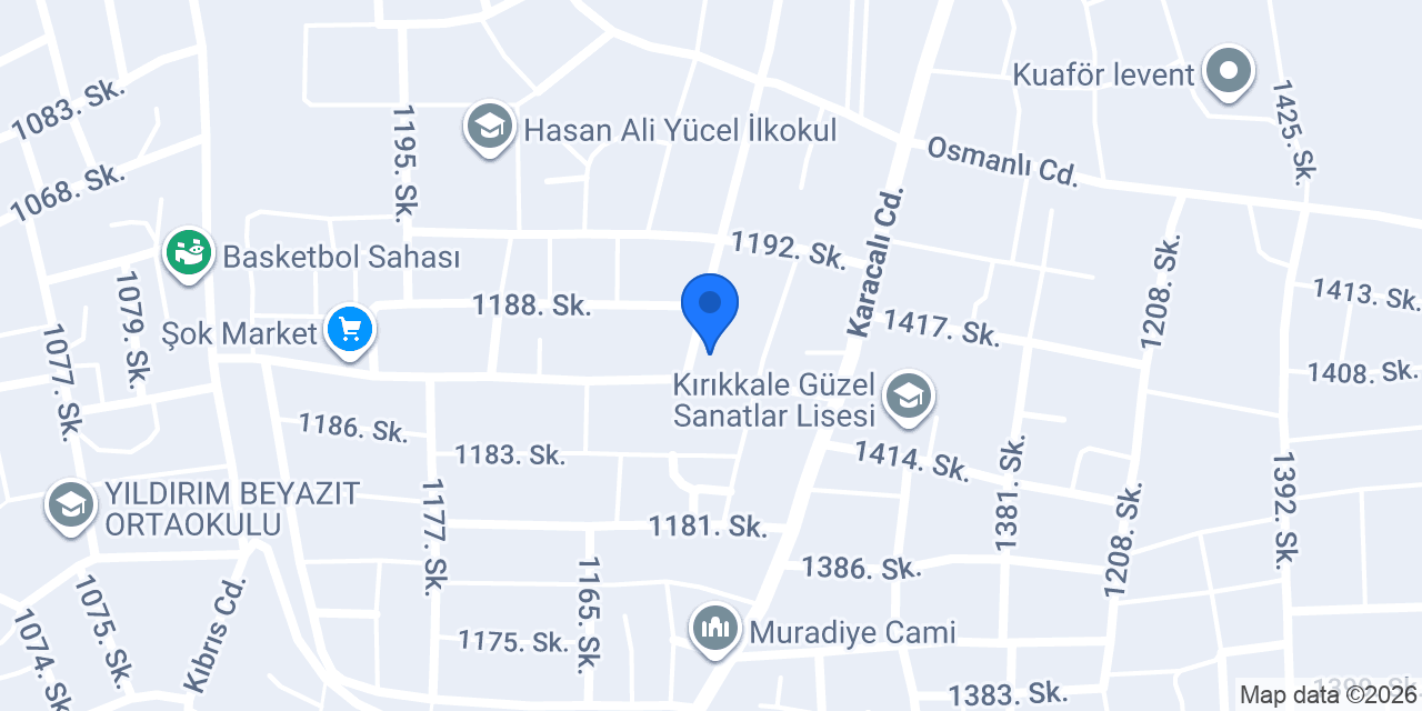 Ata Ekmek Unlu Mamulleri konumu
