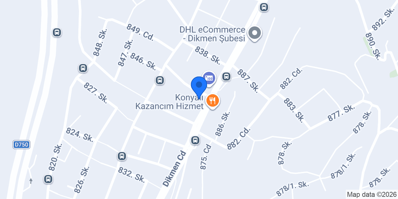 Ural Mühendislik Anonim Şirketi konumu