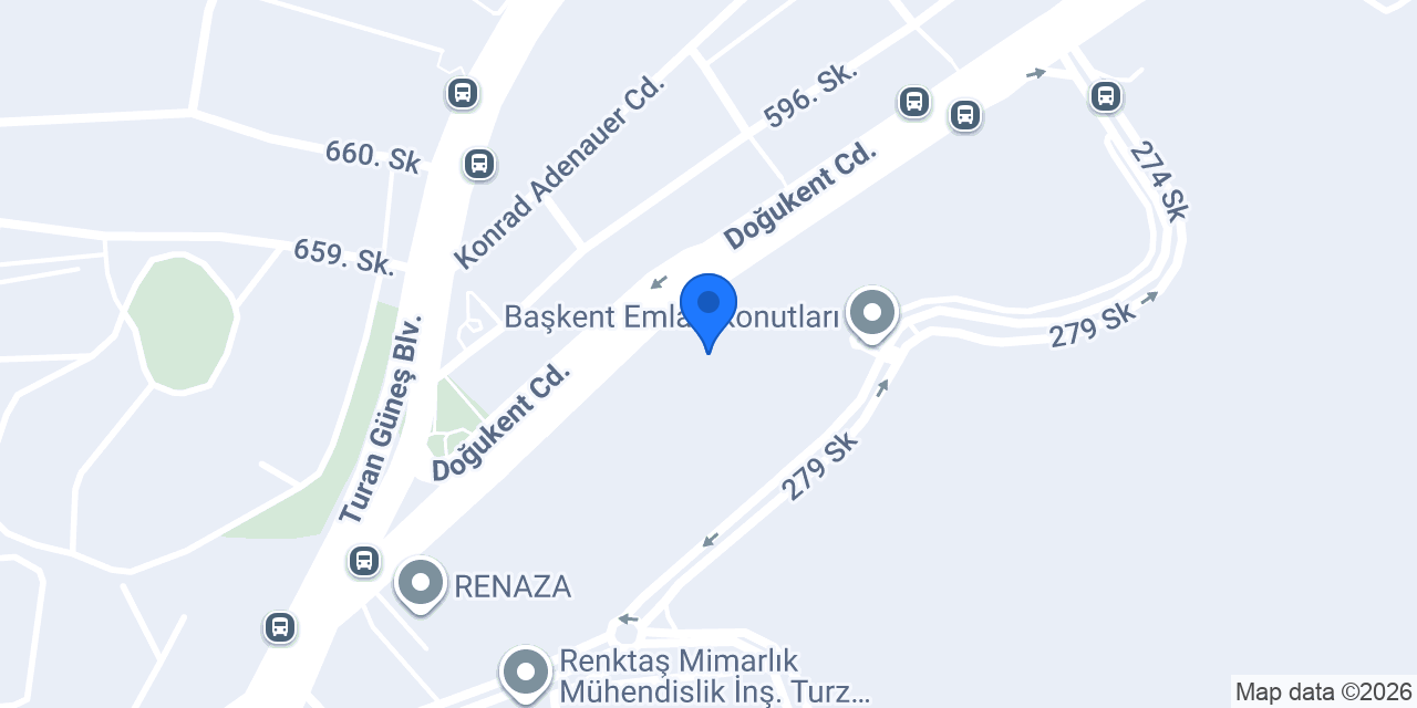 ALC Veteriner Kliniği konumu