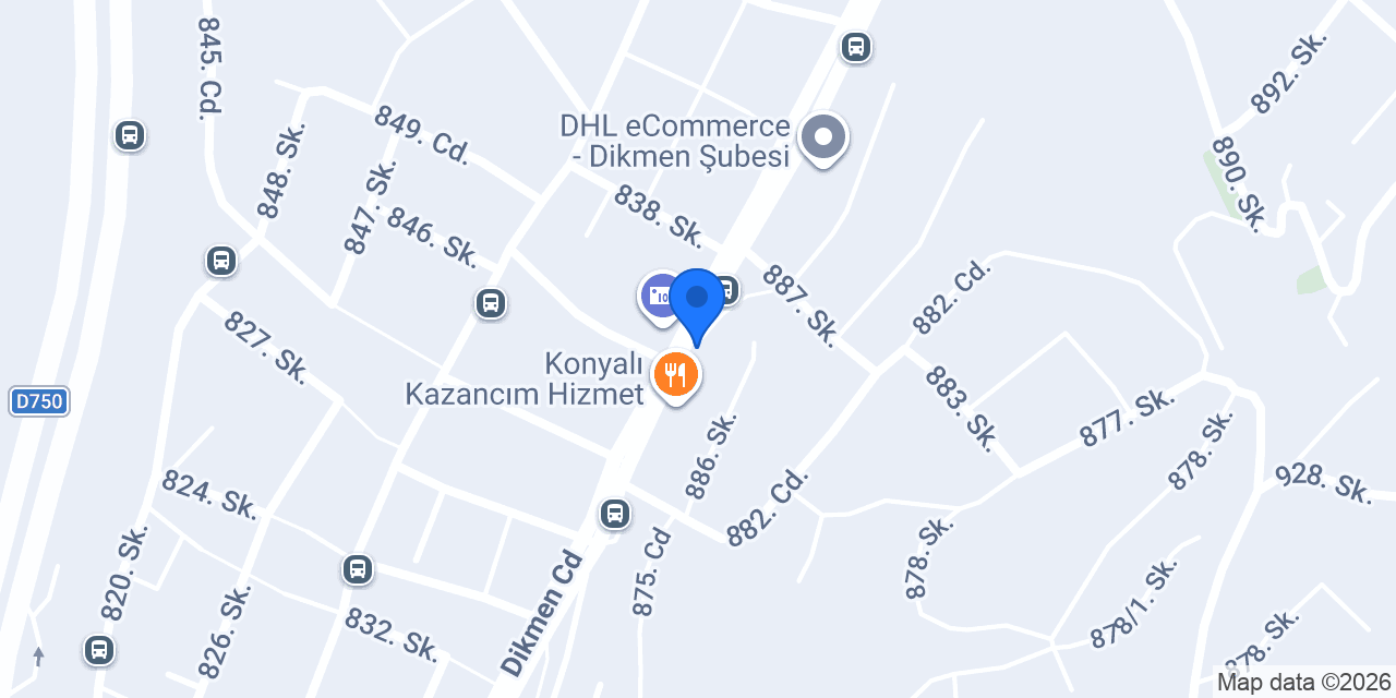 Dikmen Veteriner Kliniği konumu