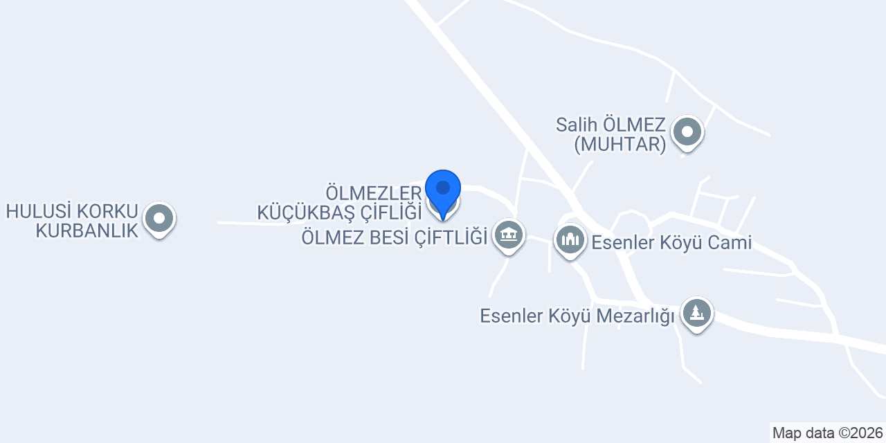 ÖLMEZLER KÜÇÜKBAŞ ÇİFLİĞİ konumu