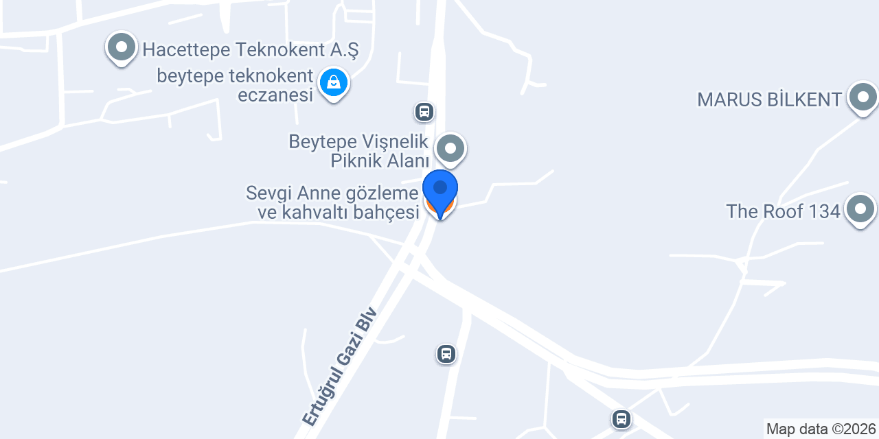 Sevgi Anne gözleme ve kahvaltı bahçesi konumu