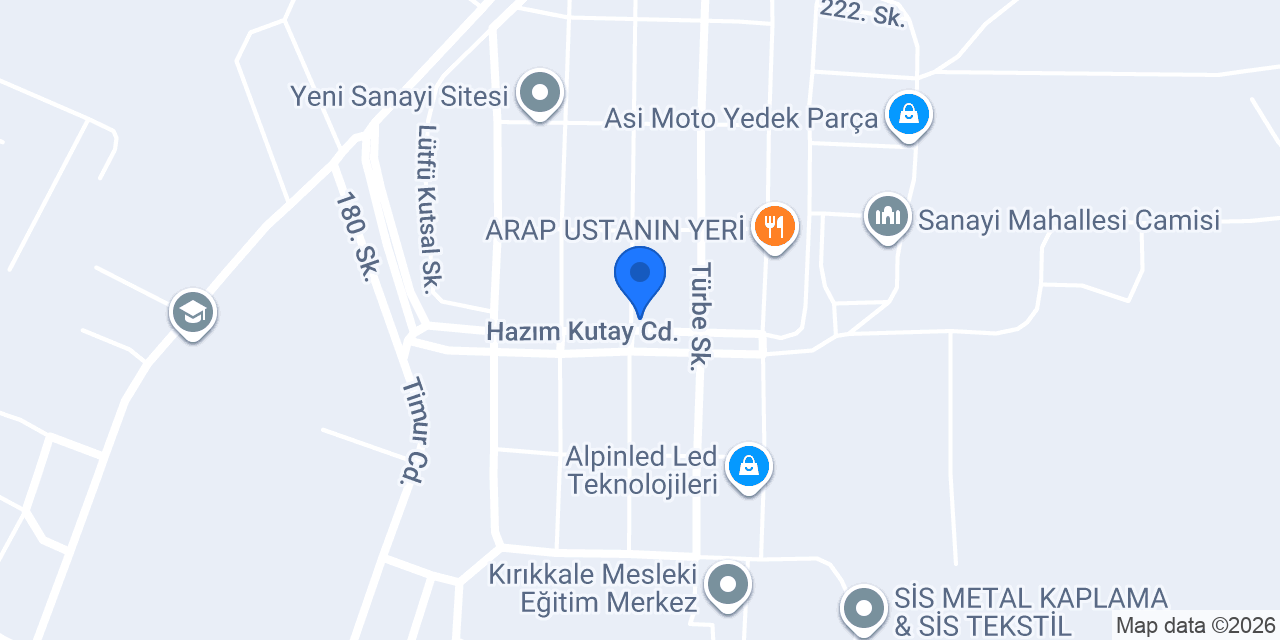 İS OKSİJEN DOLUM TESİSİ konumu