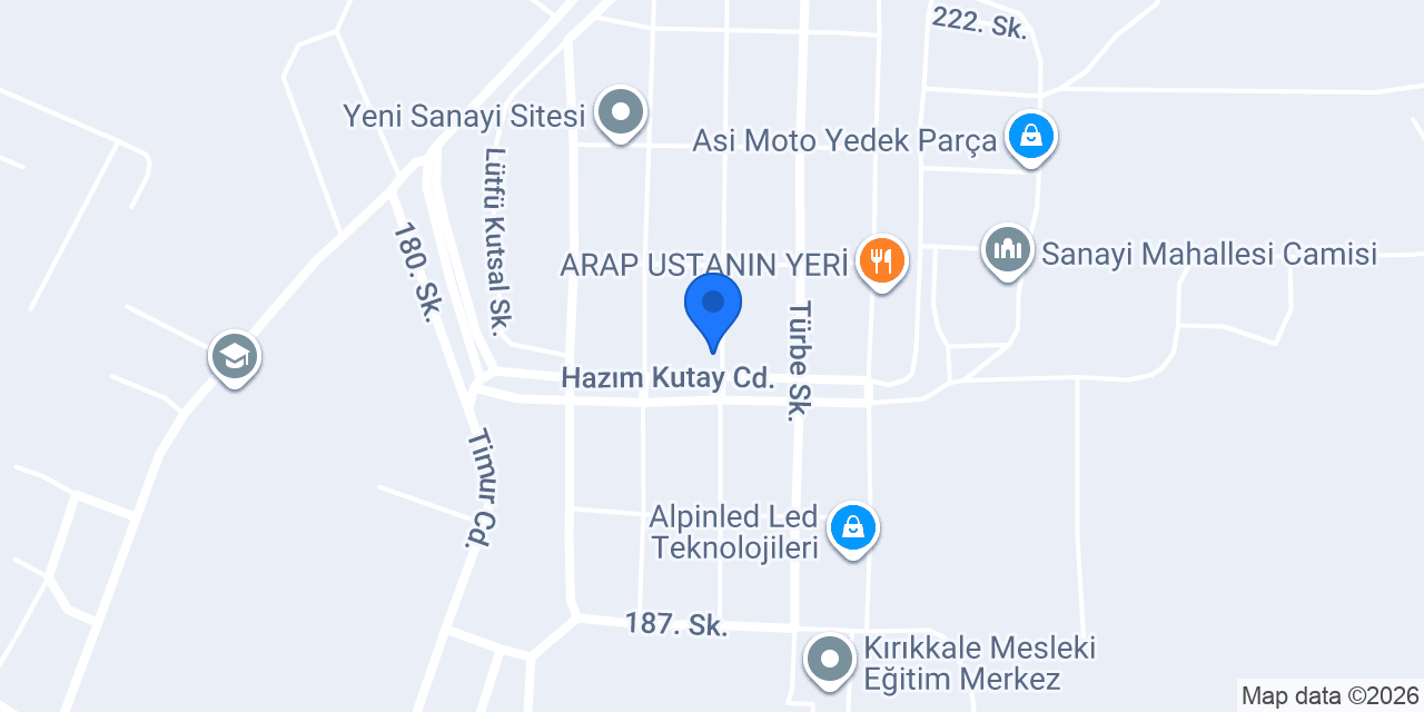 Tema Endüstriyel Kompresör konumu