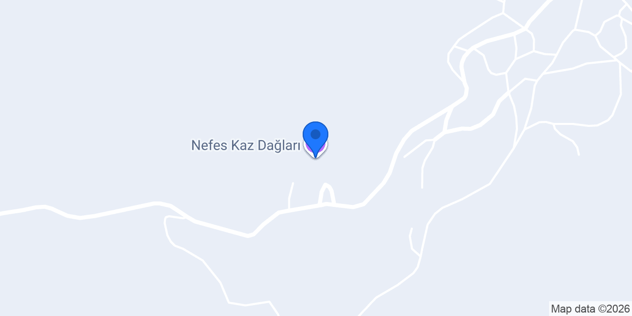 Nefes Kaz Dağları konumu