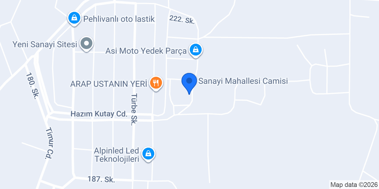 Enkay Ltd.Şti. konumu