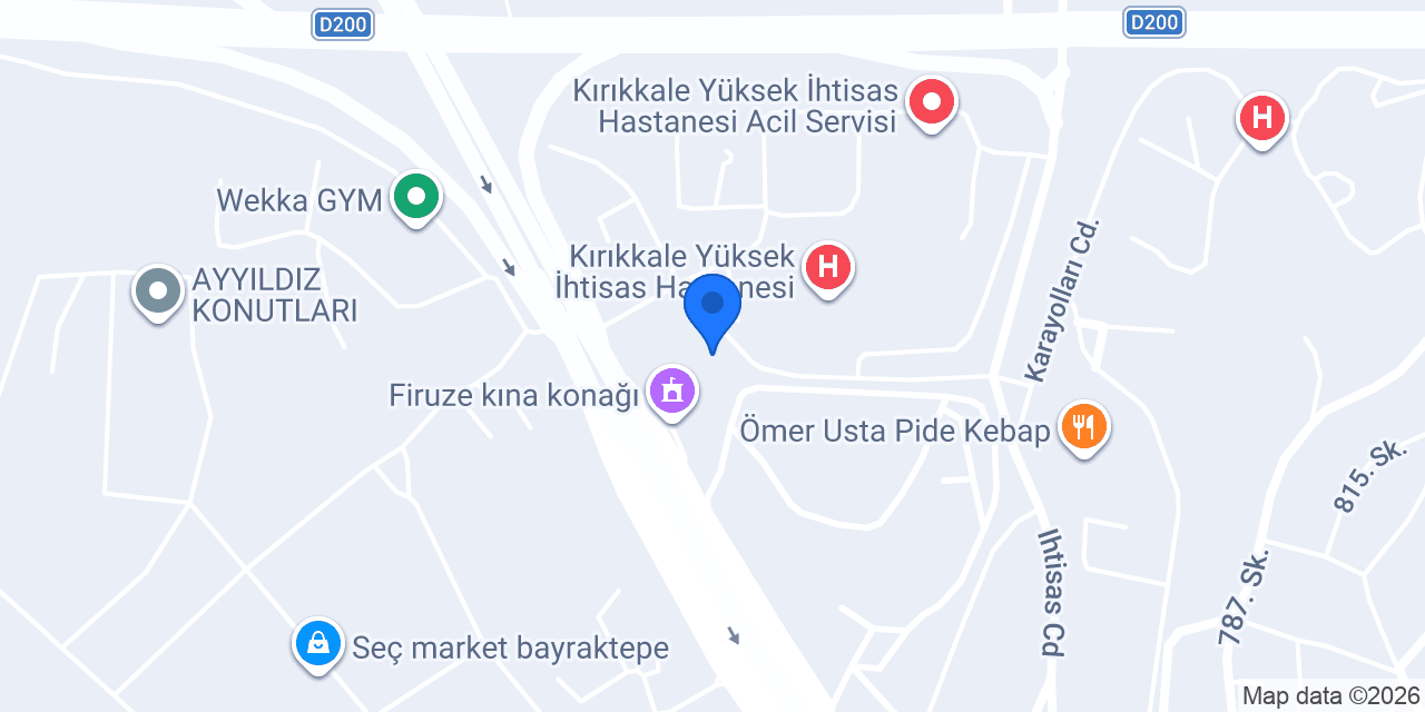 Cebeci Optik konumu