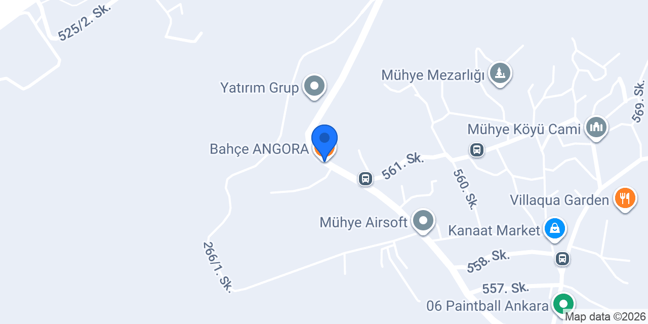 Bahçe ANGORA konumu