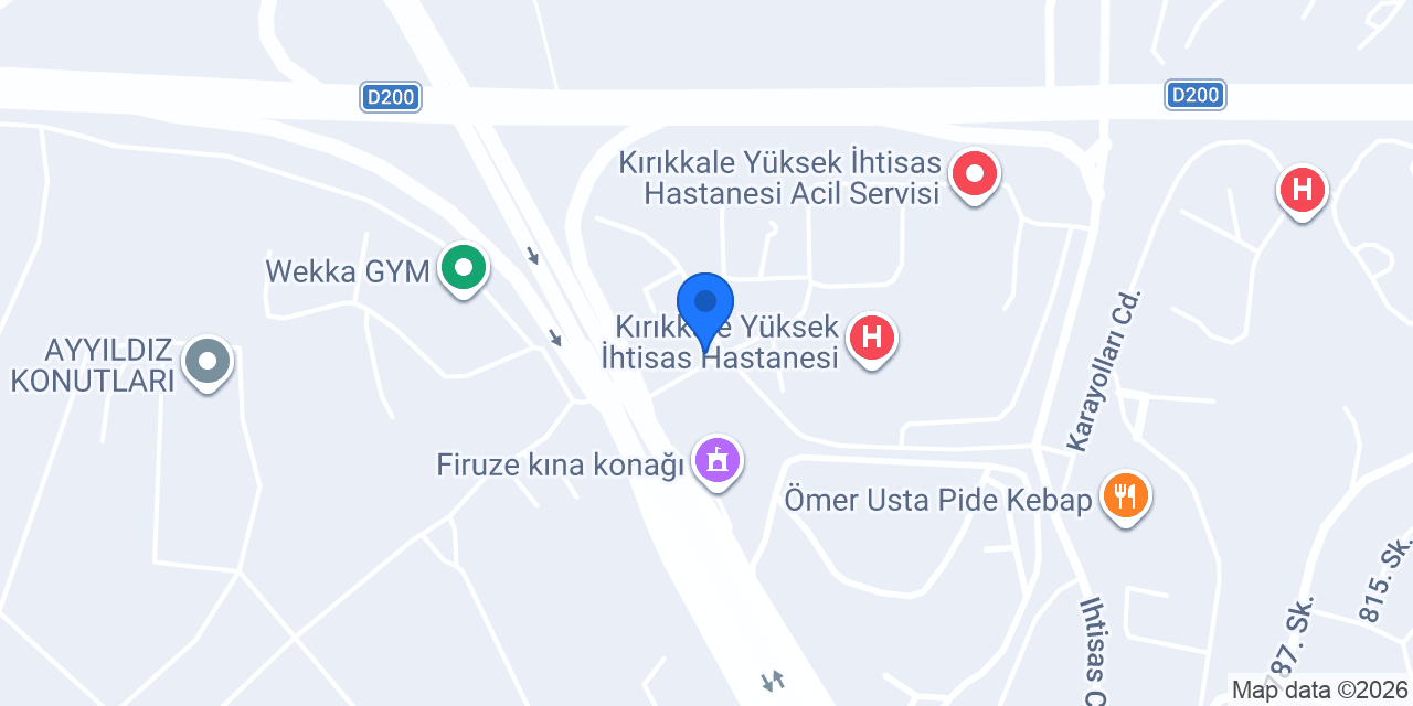 KURHAN ECZANESİ konumu
