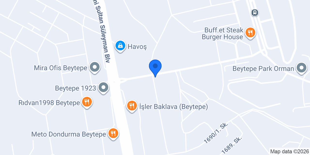 Beytepe Taksi konumu