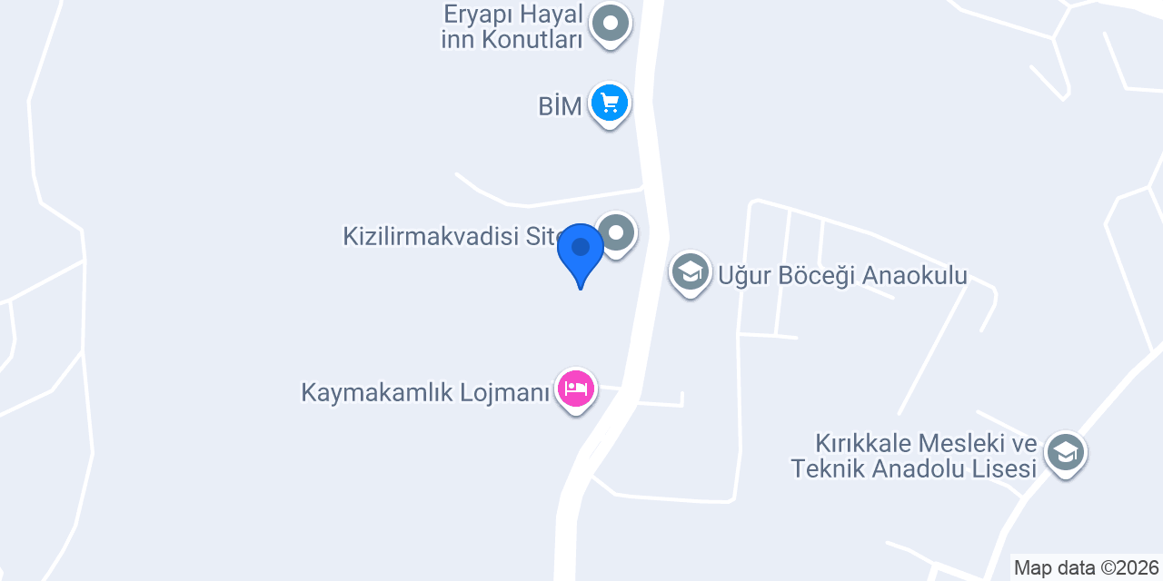 Er Yapı-Kızılırmak vadisi konutları konumu