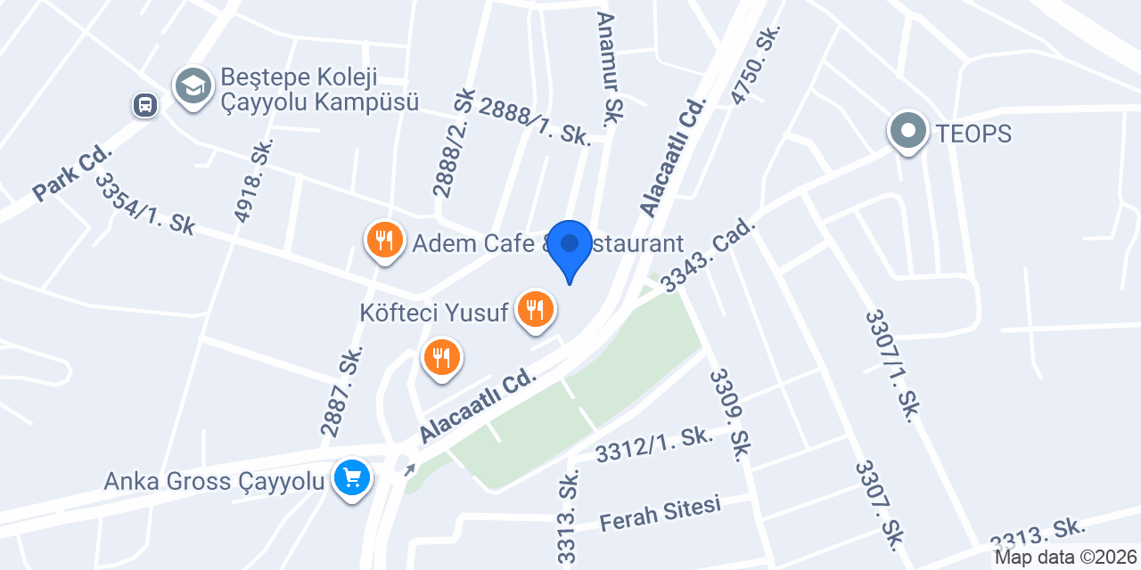 Ankara Boks konumu