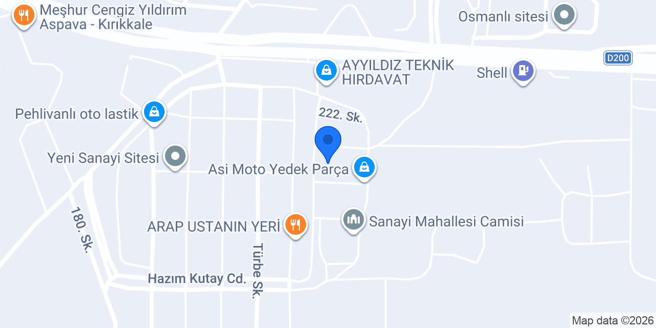 KOÇOĞLU OTOMOTİV konumu