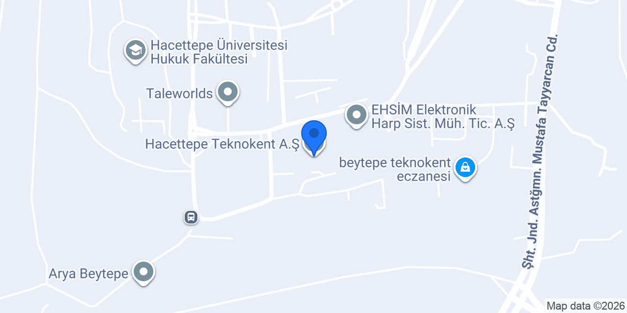 Hacettepe Teknokent A.Ş. konumu