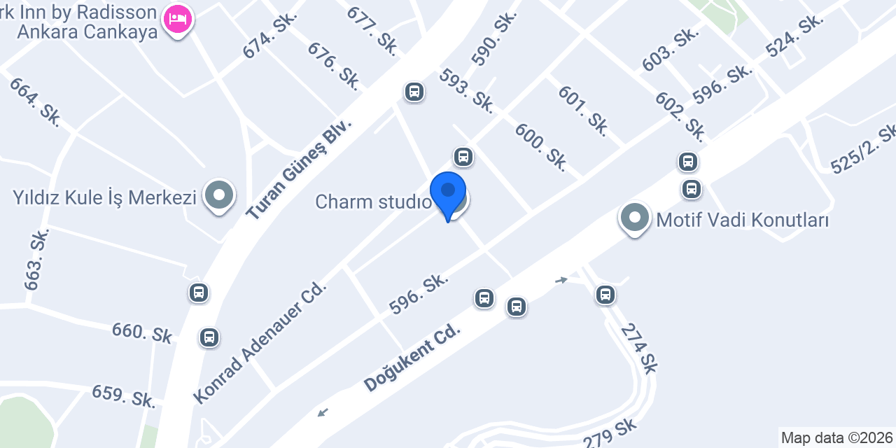 Charm studıo konumu
