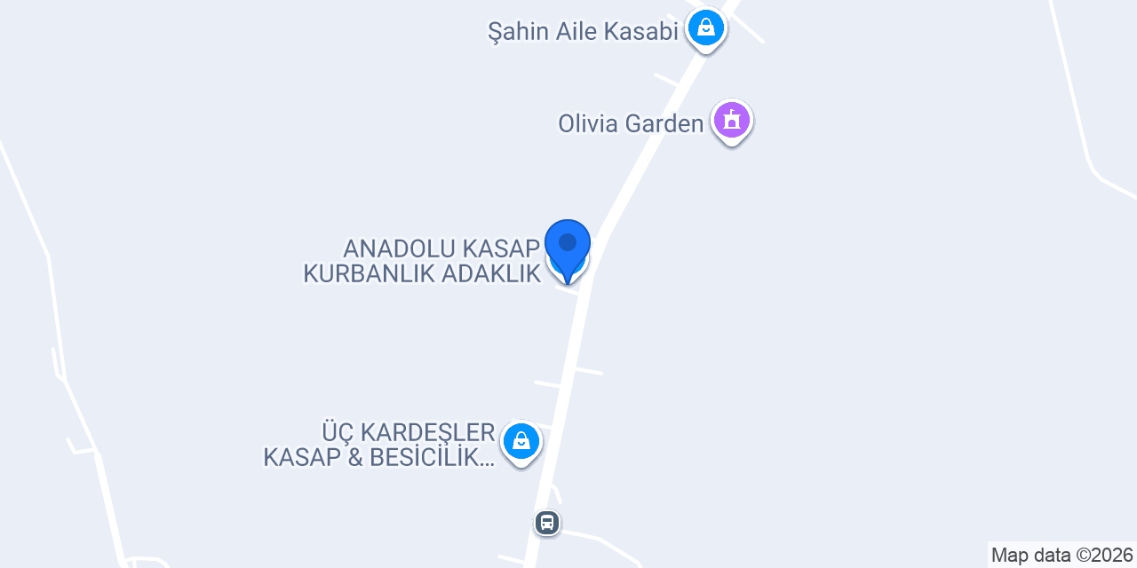 ANADOLU KASAP KURBANLIK ADAKLIK konumu