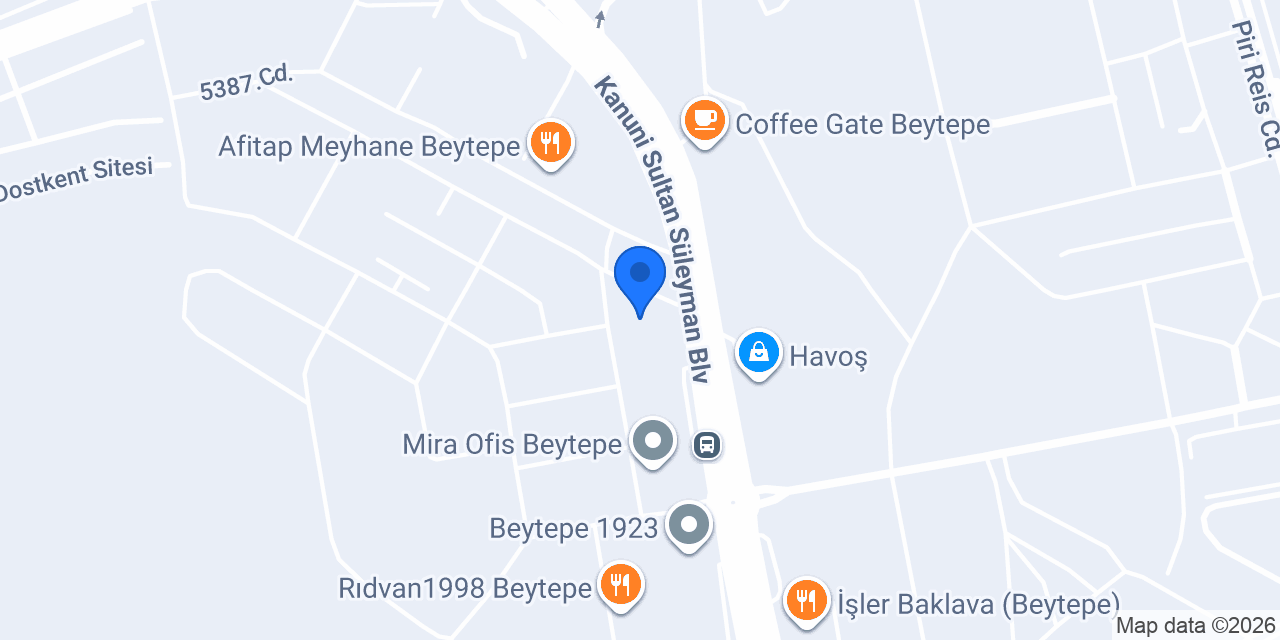 Mavi Güneş Eczanesi konumu