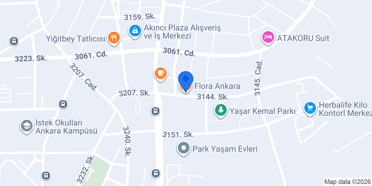 Flora Ankara konumu